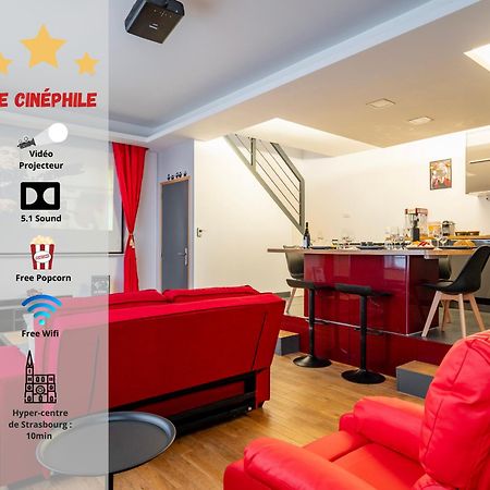 Le Cinephile - Popcorn, Plancha, Et Confort 6 Pers Schiltigheim Extérieur photo